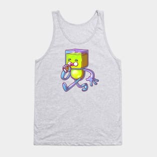 Runing and drinking Tank Top